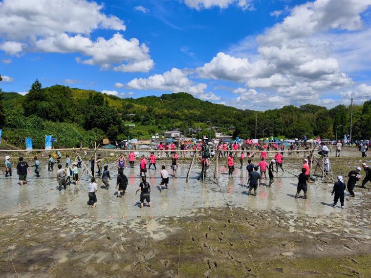 大沢どろんこバレー写真2