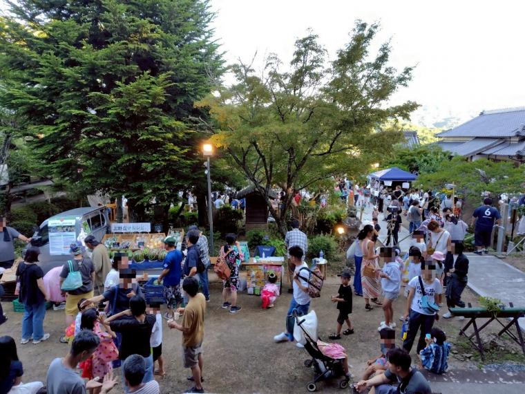 7月19日石峯寺夏の夜市