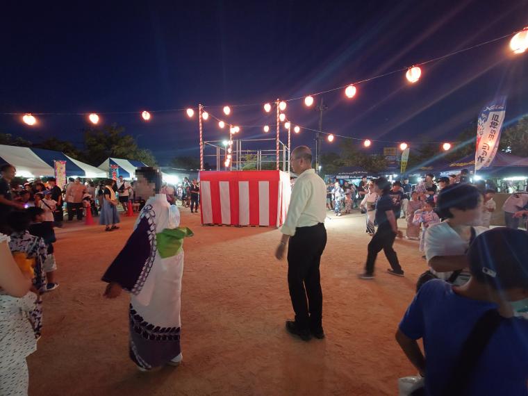 8月2日有野町地区合同夏祭り