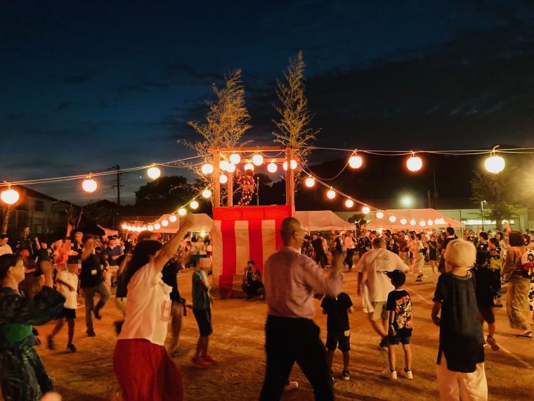 8月3日道場盆踊り
