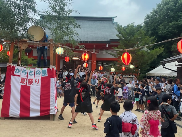 8月9日からとの里夏祭り