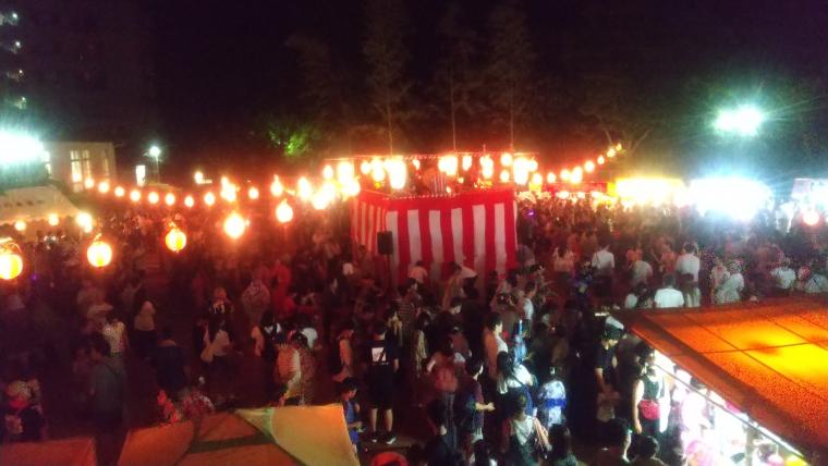 8月15日大池地域合同盆踊り大会