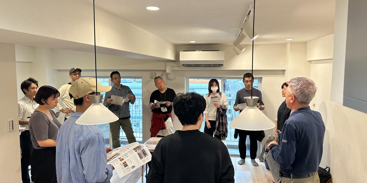 2025年度第1号採択事業者　完成見学会の様子