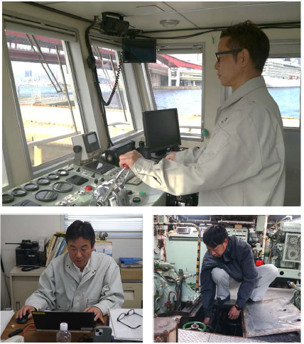 海技職勤務風景