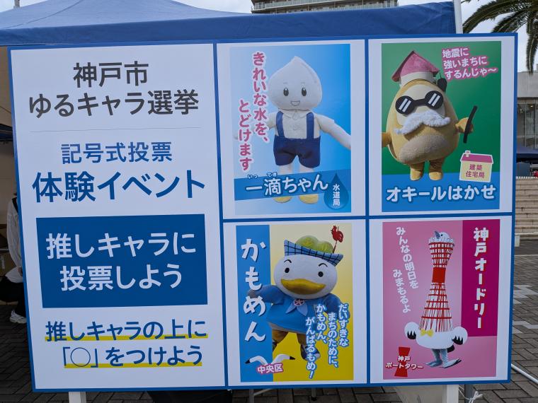 神戸市ゆるキャラ選挙掲示板