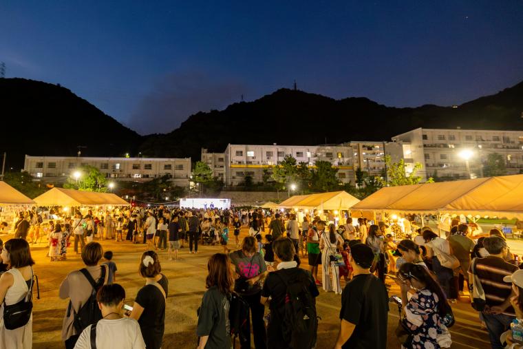 鶴甲自治会 会場の様子