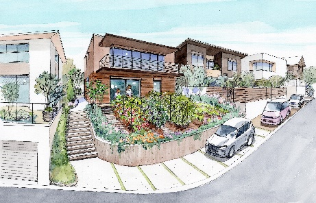 菜園付き住宅