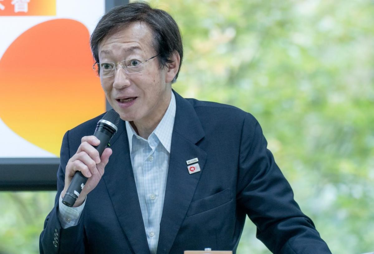 久元市長の写真