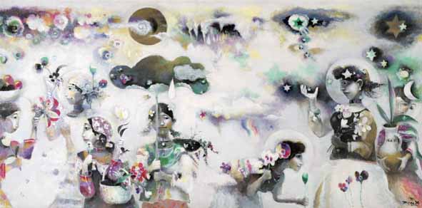 中西 勝《華こぼれて》