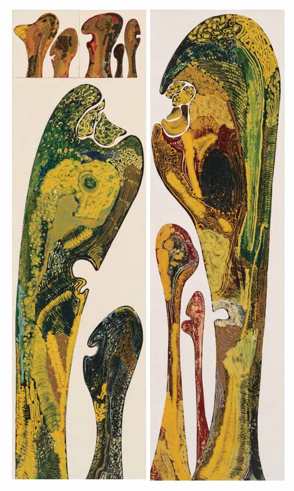 丸本 耕《Work1》、《Work2》