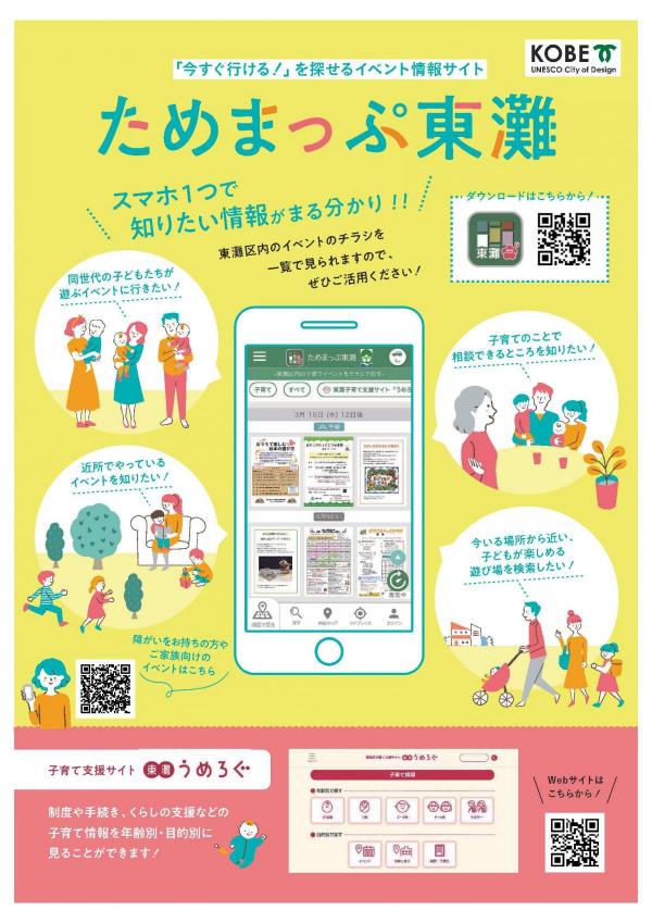 ためまっぷ東灘チラシ