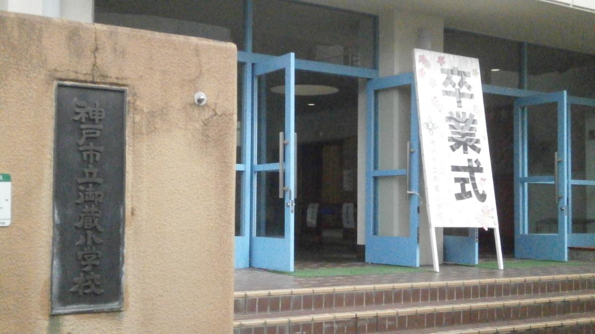 御蔵小学校卒業証書授与式