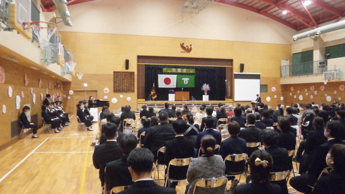 吉井委員が青陽須磨支援学校の卒業式に出席