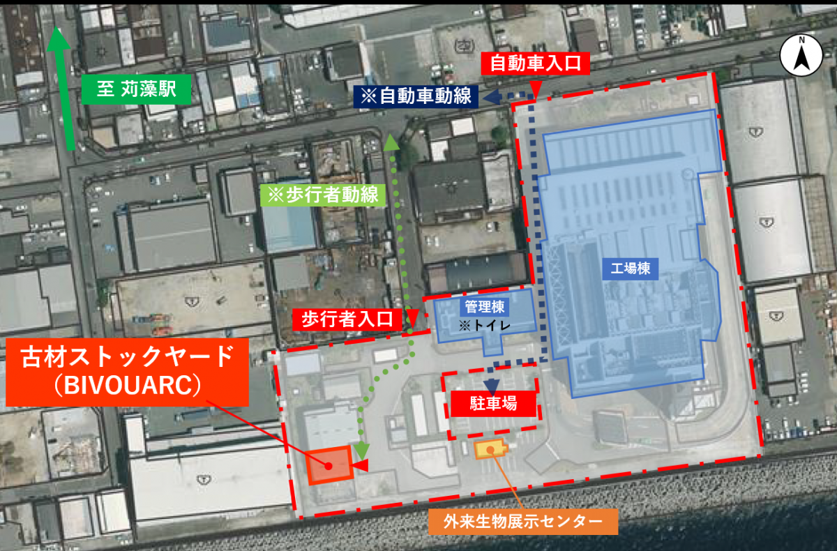 BIVOUARC_場内案内図