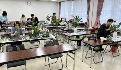 生け花の様子1