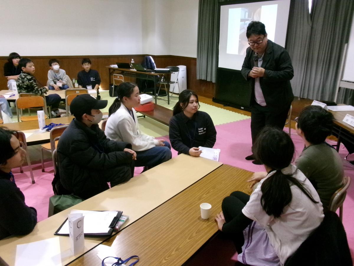 竹内先生と参加者