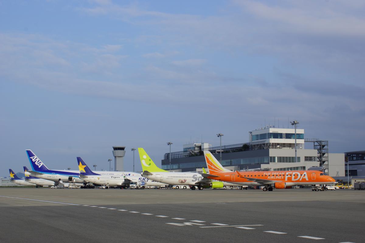 神戸空港の写真(2019年11月)