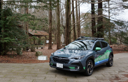 貸与いただいたクロストレックの写真