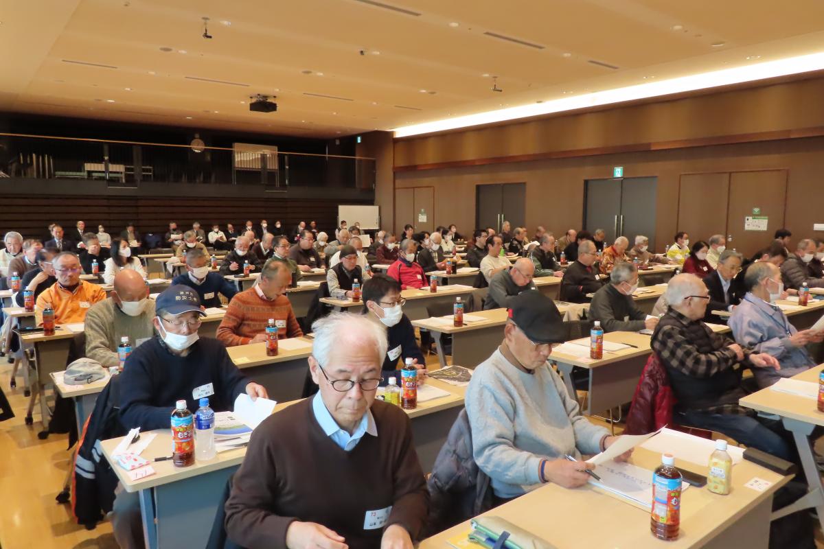 防災マネジメント研修の講義