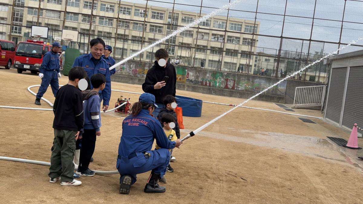 地域団体連携の放水状況