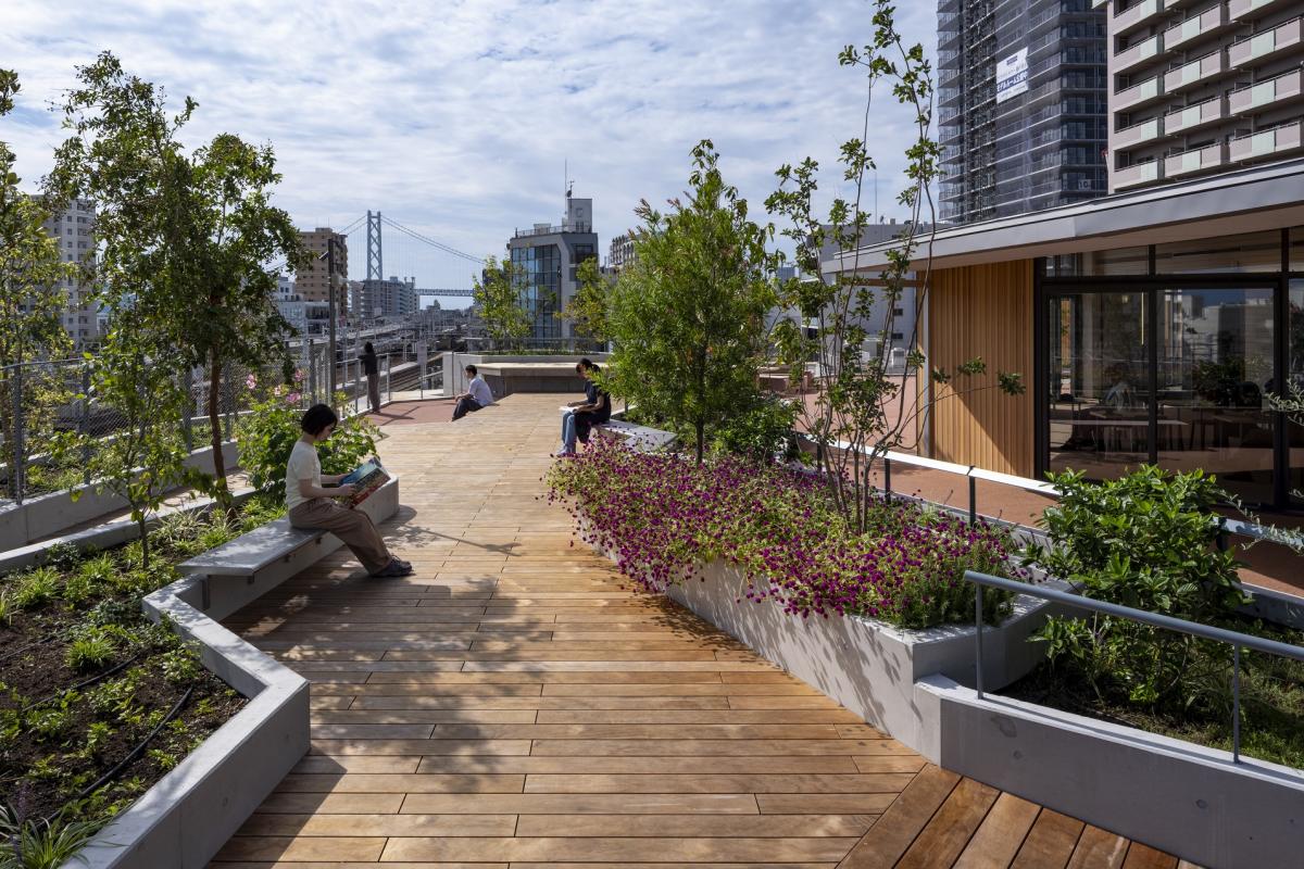 垂水図書館_屋上