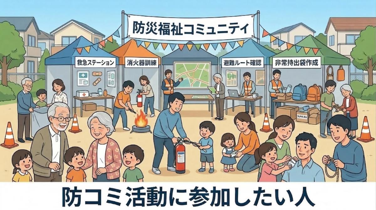 防コミ活動に参加したい人アイコン