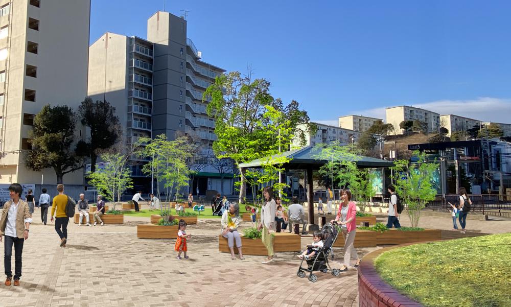 イメージパース（アイレベル：日常）