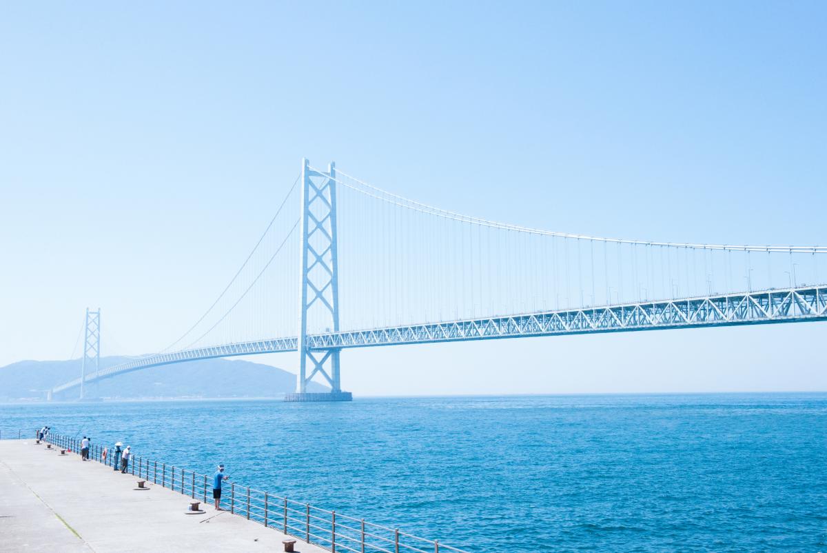 写真：海辺のまちなみ