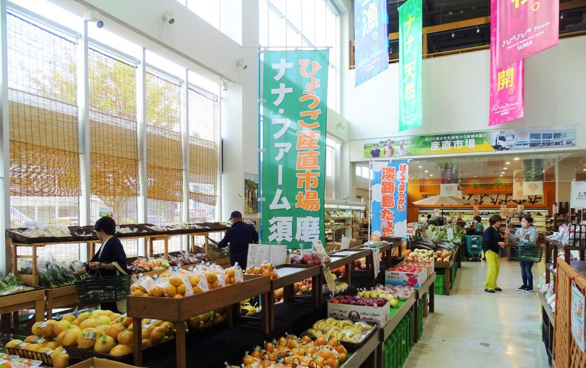 写真:産地直送市場