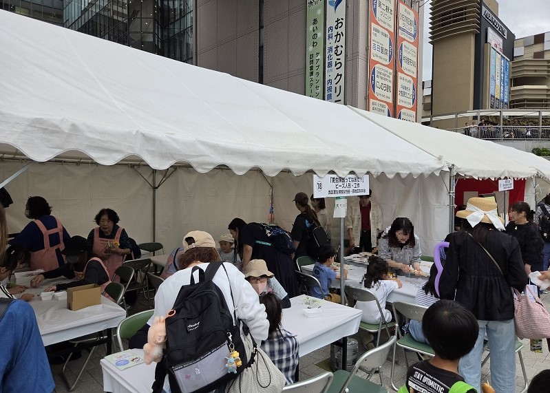 出店ブースの様子