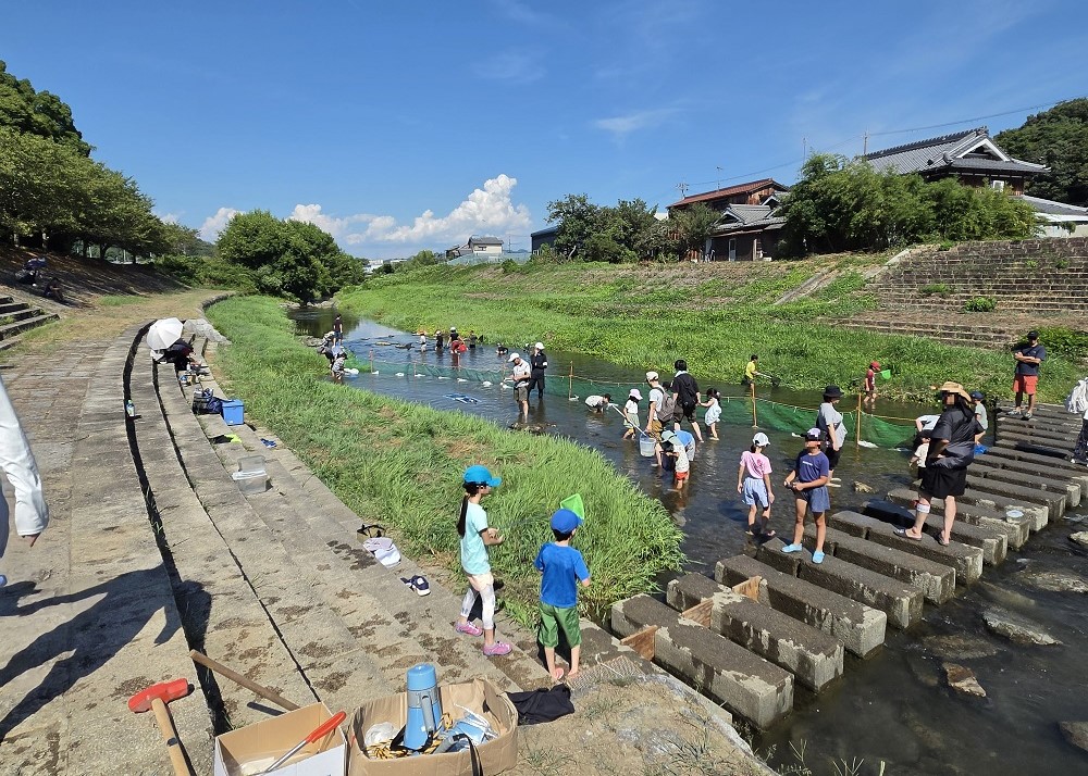 押部谷明石川まつりの様子