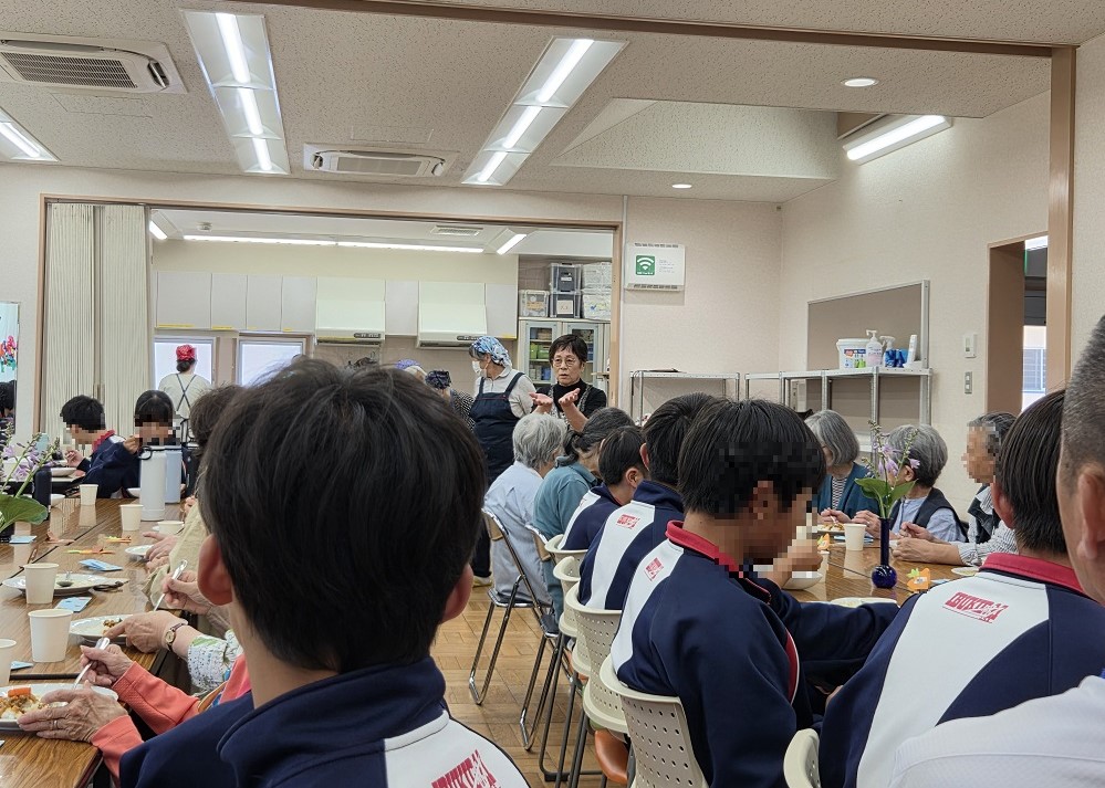 いぶきランチ会の様子