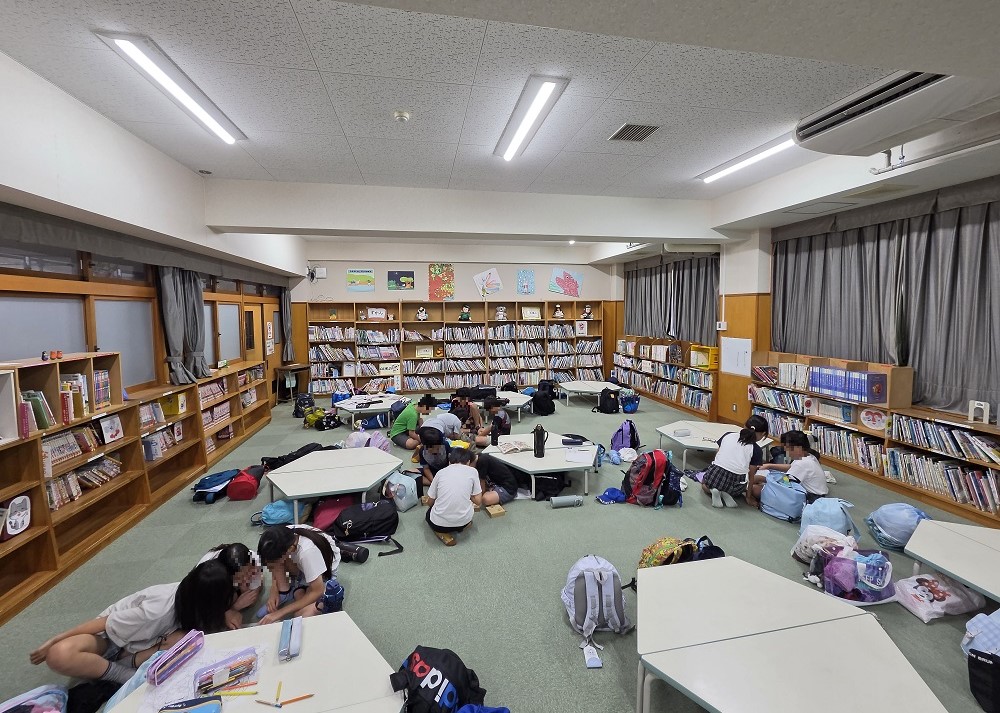 学童保育コーナーの様子