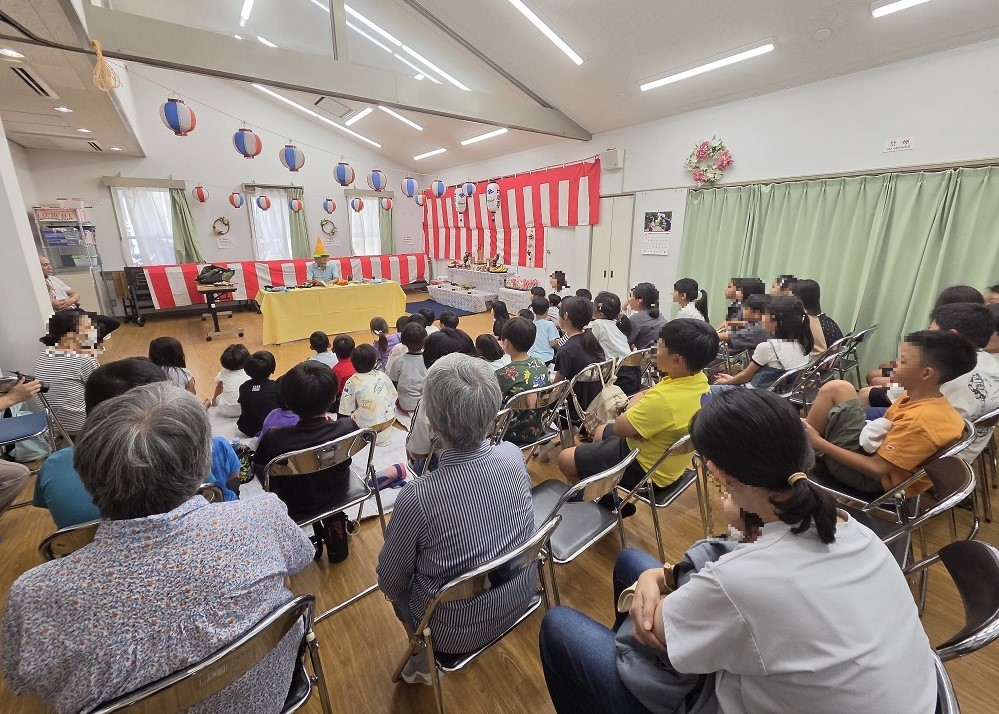 地蔵盆まつりの様子
