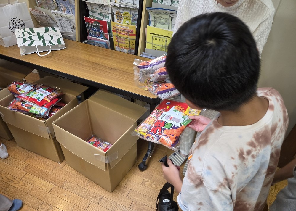 お菓子のプレゼント