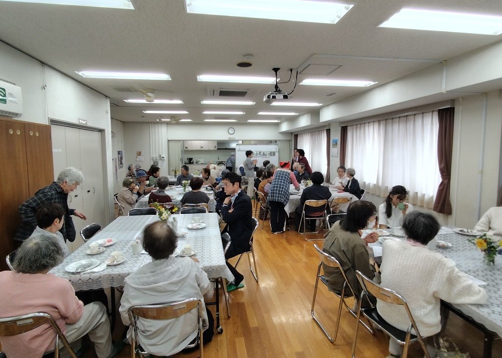 ふれあい喫茶の様子