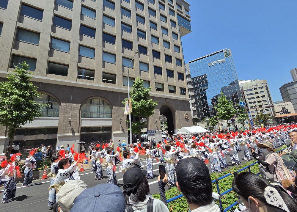 神戸市婦人団体協議会による総踊り