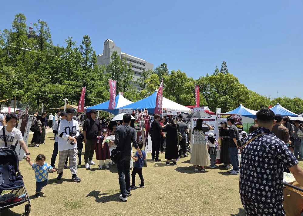 神戸まつりの様子