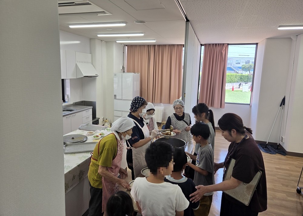 ランチタイムの様子