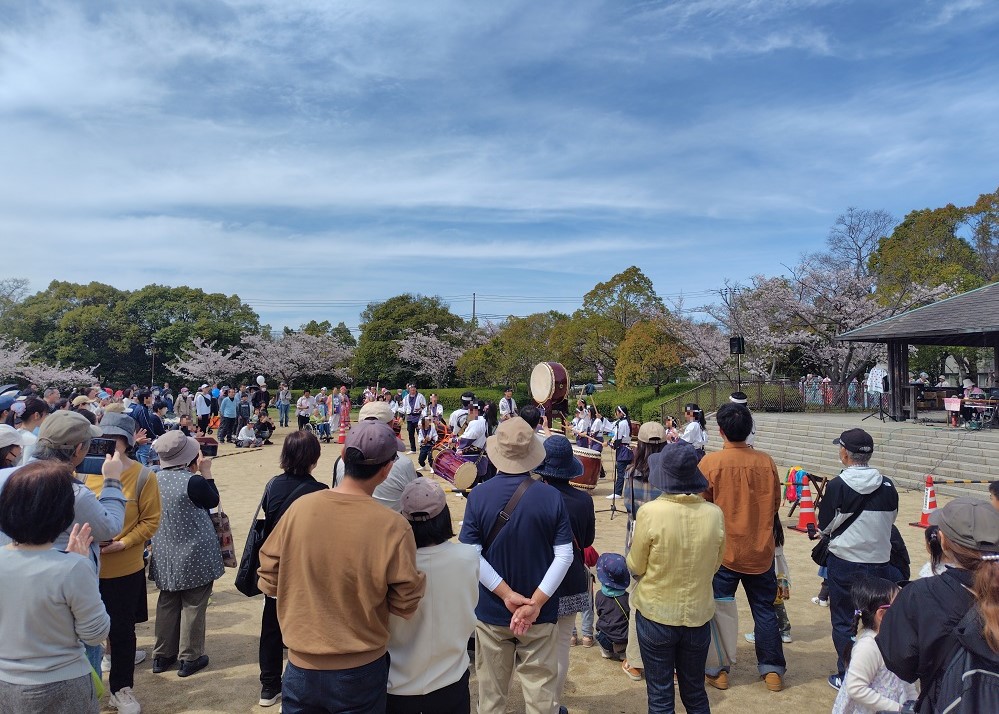 桜まつりの様子