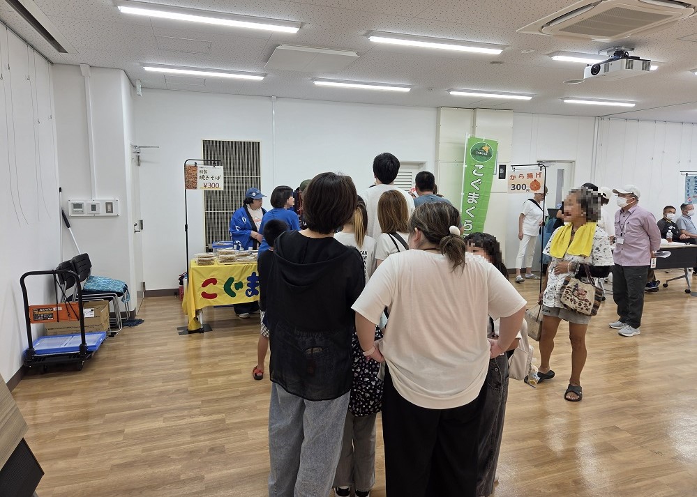 屋台の様子
