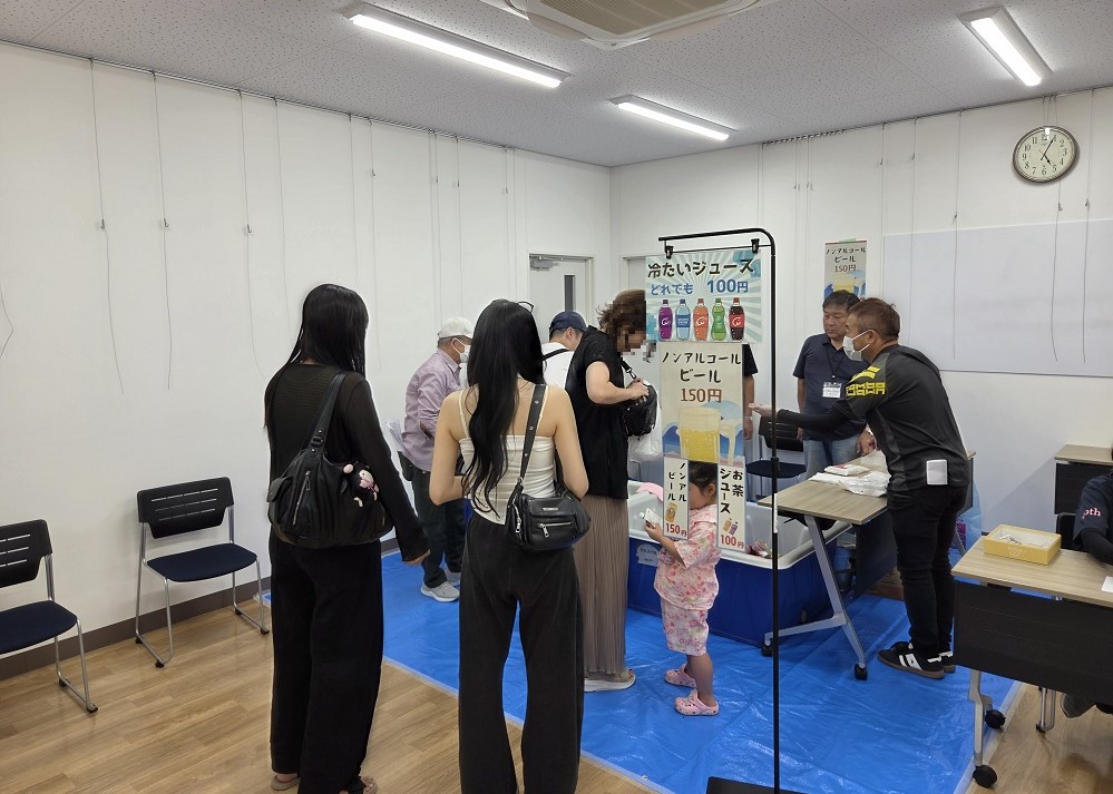屋台の様子
