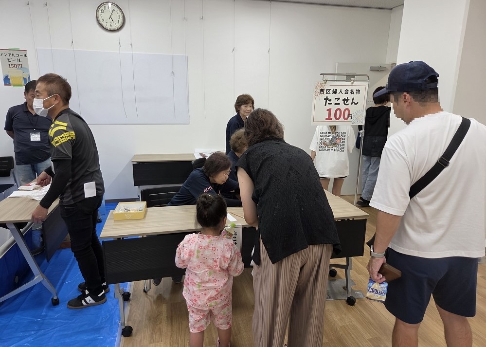 屋台の様子