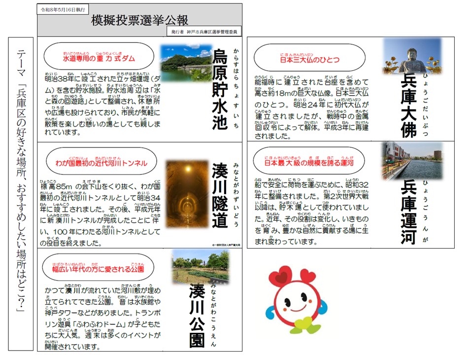 模擬選挙公報