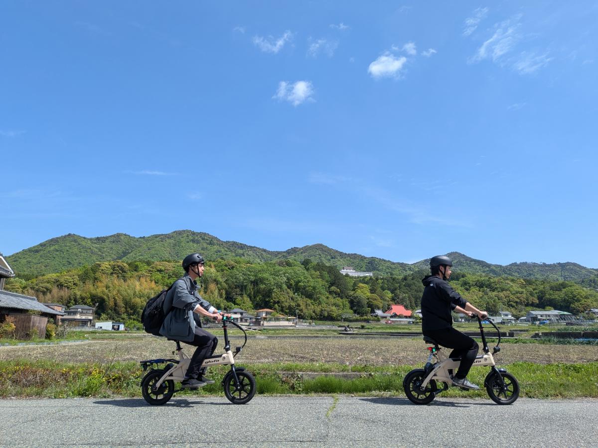 モビリティ乗車の様子
