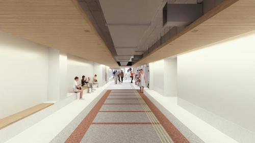 既存通路部