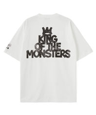 HAZE&nbsp;GODZILLA&nbsp;CROWN&nbsp;SS&nbsp;TEE&nbsp;WHITE_裏