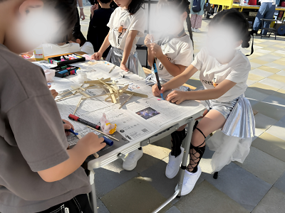 竹とんぼ作成ワークショップ