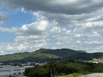 道場町登下校時の風景