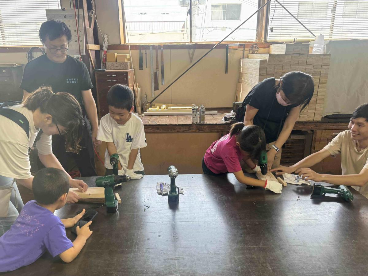 昭和製作所木工体験